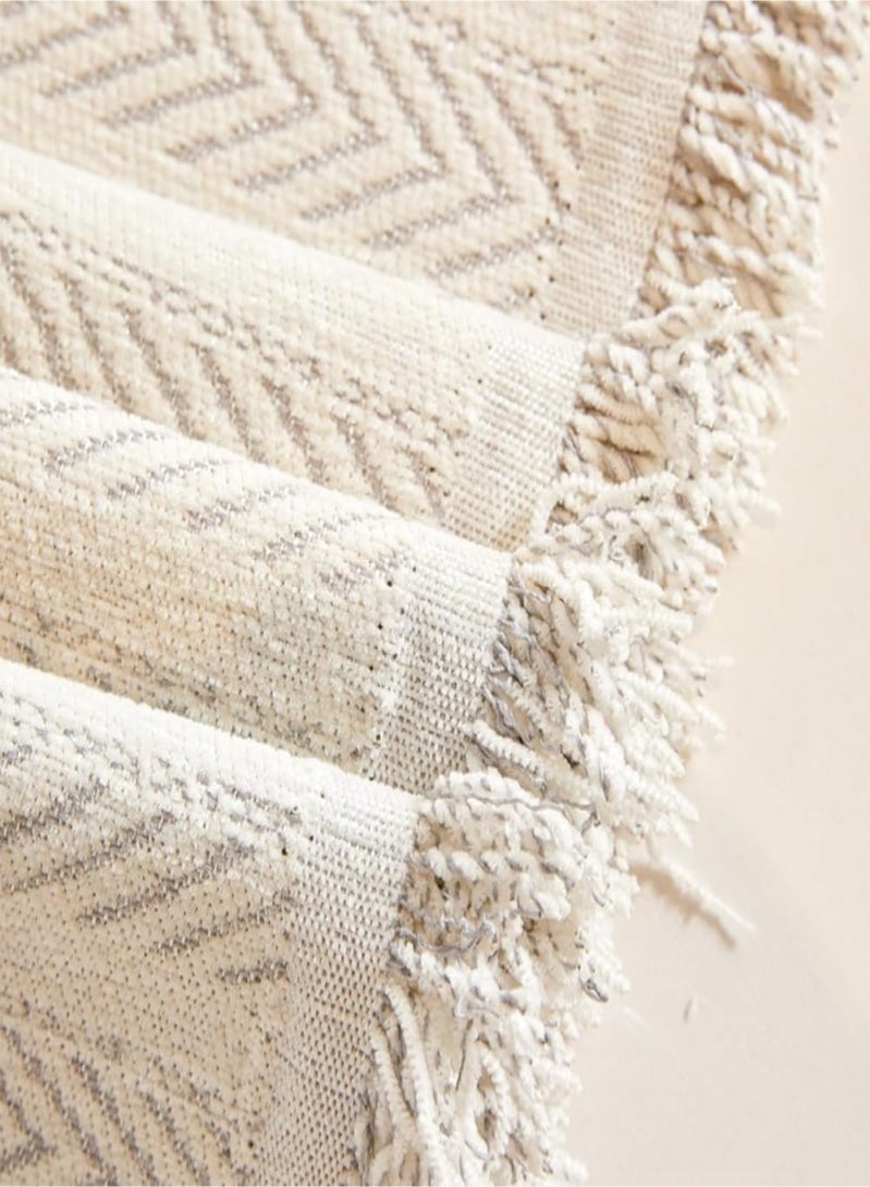 ليانغ مو ليوان 180*180غطاء أريكة من الشنيل ذو وجهين، مقاس ، غطاء أريكة أنيق،  غطاء أريكة مناسب لـ 1، 2، 3، 4 مقاعد، منشفة غطاء أريكة من الشنيل،  غطاء أريكة من الشنيل مناسب لجميع الفصول، متوفر بوجهين،  متعدد الاستخدامات،  مناسب كبطانيات سفر،  بطانيات تخييم خارجية، أغطية أسرة، وأغطية أثاث - Image 5